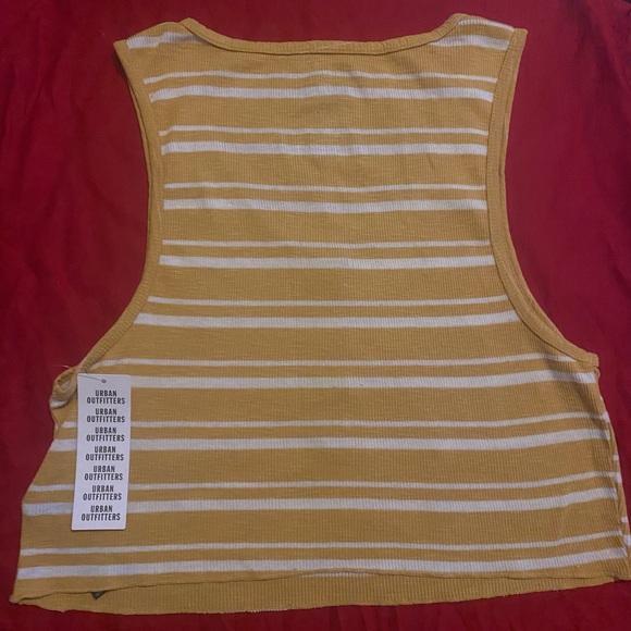 Top BDG Urban Outfitters à Rayures Et Découpes - Taille S, Manches Longues, Neuf